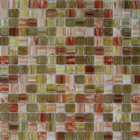 Мозаика Pixmosaic Glass Серо-зеленая 2x2 30.5x30.5 JS04
