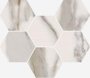 Charme Evo Calacatta Mosaico Hexagon