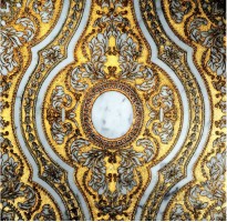 Декор Akros Alcor Ins Marmo Bianco Carrara Decorato Gold 30x30 ALCOR T BCG 30,5