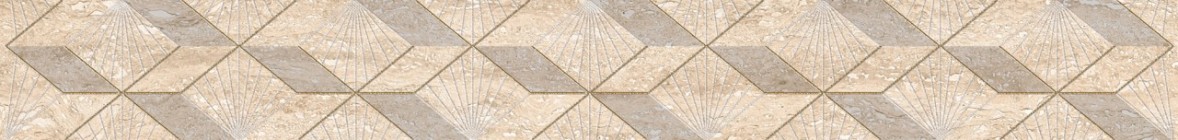 Бордюр Azori Ascoli Beige Diamond 7.5x63 587121002