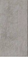 Ступень Paradyz Carrizo Grey Stopnica Prosta Struktura Mat 30x60