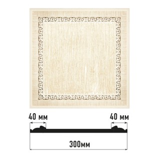 Декоративная панно Decomaster D30-6 (300x300x18 мм)