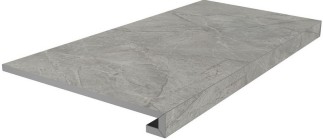 Ступень Kerama Marazzi Риальто дымчатый матовый 33x80 SG850490R/GCF