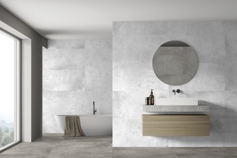 Керамогранит Global Tile Vibe Черный 60x120 GT120603205MR