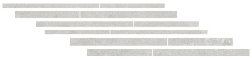 Мозаика Living Ceramics Allure Mureto 3d Mosaic Light Grey Soft 15x60 LV11151