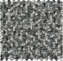 Мозаика Спектр-М Микс из металла на сетке 29.8x30.8 А10-176