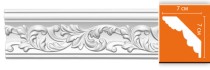 Плинтус потолочный с рисунком Decomaster 95775 (70x70x2400 мм)