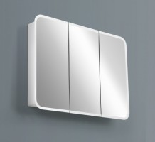 Зеркальный шкаф с LED подсветкой дверей Cezares 95x70x13 84216