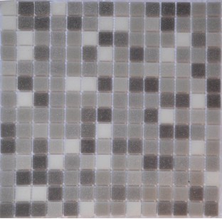 Мозаика Pixmosaic Glass Серая на Сетке 2x2 30.5x30.5 KG310