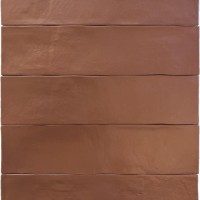 Плитка Revoir Paris Provence Rouge Toscane Mat 6.5x25 WW_045