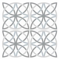 Керамогранит Dual Gres Chic Nkr Bosham White 45.2x45.2 NKR_CH_B_WH_DP