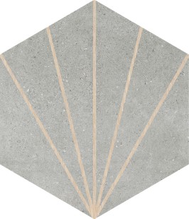 Керамогранит DNA Tiles Limestone Beams Grey 32x36.8 123652