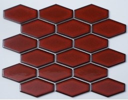 Мозаика NSmosaic Rustic Series керамика глянцевая 6x9.5 26.8x29.4 R-310