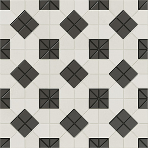 Керамогранит WOW Tesserae Suit Black And White 28x28 130012