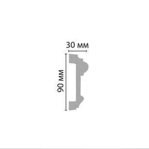 Молдинг Decomaster A028/16 (90x30x2000 мм)