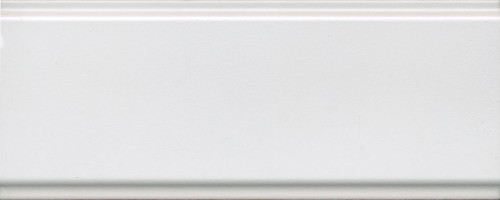 Плинтус Kerama Marazzi Магнолия белый матовый обрезной 12x30 BDA022R