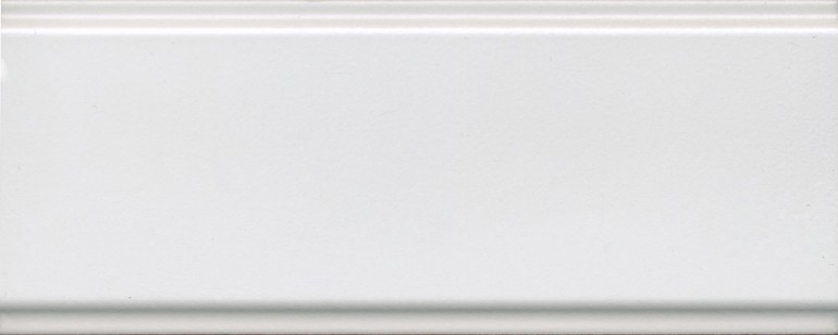 Плинтус Kerama Marazzi Магнолия белый матовый обрезной 12x30 BDA022R