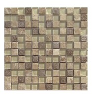 Мозаика Спектр-М Микс Стекло на сетке 30x30 SK10-056