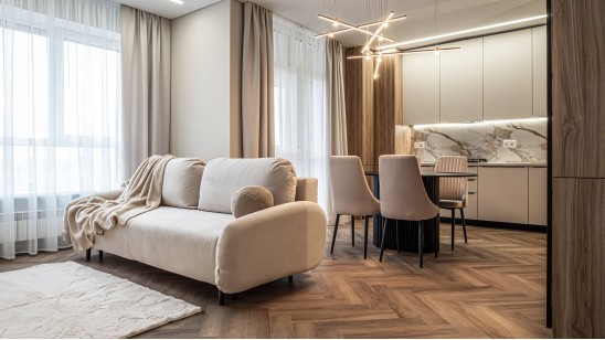 Керамогранит Laparet Wood Canarium Chevron M Тёмно-Бежевый Матовый Карвинг 60x120