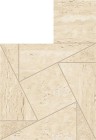 Мозаика Atlas Concorde Italy Marvel Travertine Sand Mosaico Tessellation Matt 22x26 AF9H
