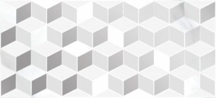 Декор Cersanit Omnia белый геометрия 20x44 15918