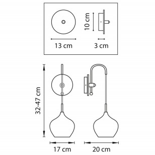 Бра Lightstar Pentola 803540