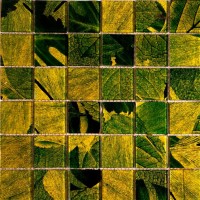 Мозаика Pixmosaic Glass Зеленая 4.8x4.8 30x30 PM4001