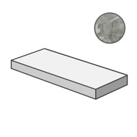 Ступень Italon Charme Extra Silver Scalino Angolare Sx 33x120 620070001007