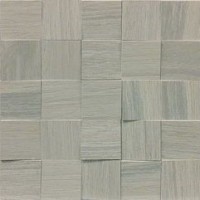 Мозаика Casa Dolce Casa Wooden Tile Of CDC Gray Mosaico Inclinato 3D Nat 6x6 30x30 742056