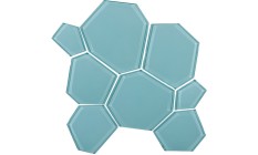 Мозаика L Antic Colonial Hexcube Blue 29.5x30