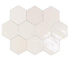 Плитка WOW Zellige Hexa White 10.8х12.4 настенная 122078