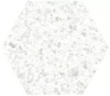 Керамогранит Ecoceramic Inspire White Hex 20x24
