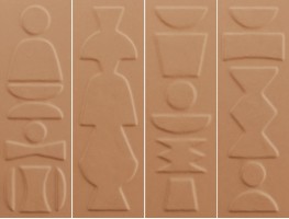 Плитка 41ZERO42 Nok Totem Terra 6.5x20 настенная 4101222