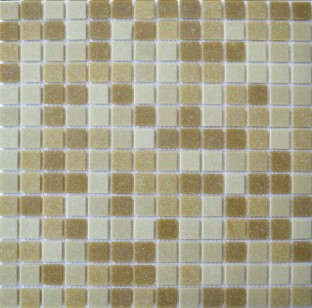 Мозаика Pixmosaic Glass Бежевая на Сетке 2x2 30.5x30.5 KG105