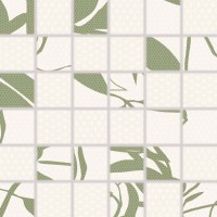 Мозаика Rako Lint зеленая 5x5 30x30 WDM06678