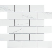 Мозаика Starmosaic Brick and Metro Carrara Matt 29.5х29.1