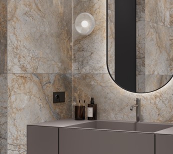 Керамогранит Laparet Spark Коричневый Лаппатированный Шайн 60x120 