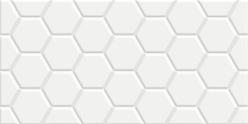 Плитка NewTrend Edelweiss Hexagon White 30x60 настенная WT36EDW15