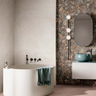 Керамогранит Flaviker Supreme Hedonism Quarzite Sky Soft 3d Rett 120x280 PF60017230