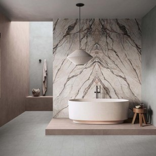 Керамогранит Flaviker Supreme Hedonism Quarzite Sky Soft 3d Rett 120x280 PF60017230