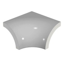 Уголок Pool Tile Radial Internal Corner Grey Smooth