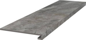 Ступень Kerama Marazzi Гриджио серый обрезной 33x119.5 DL502820R/GCF