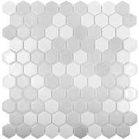 Стеклянная мозаика Vidrepur Hexagon Colors 100 514 31.7x30.7