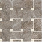 Мозаика Versace Marble Mosaics grigio-bianco 29.1x29.1 240535