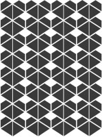 Мозаика Living Ceramics Cava Black Mosaic. D. 22.8x27.1 LV11923