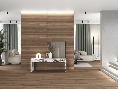 Плитка Saloni Ceramica Venatto Graphic Oak 30x90 настенная