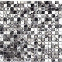 Мозаика Moreroom Stone Stamping Aluminum Titanium 30x30 S128