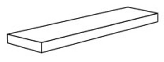 Ступень Угловая Flaviker Supreme Hedonism Angolare Top Sx Silver Roots Левая Lux 3d Rett 32x120 PF60017913