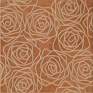 Вставка Coliseumgres Лигурия Rosso Inserto Azalea Красный 45x45 610080000096