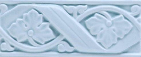 Бордюр Ceramiche Grazia Boiserie Gemme Genziana 8x20 GE11